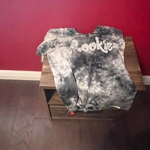 Kids Tie-Dye Shirt - Black and Gray